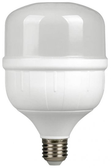 נורת LED חלבית הספק גבוה NISKO 30W E27 A80 – אור חם 3000K