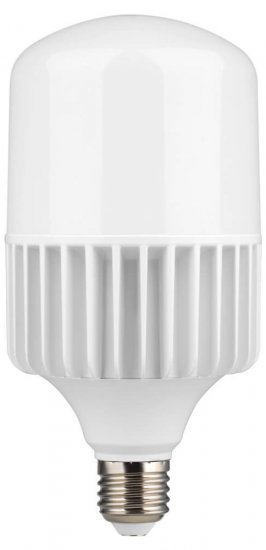 נורת LED חלבית הספק גבוה NISKO 30W E27 A100 – אור קר 6500K
