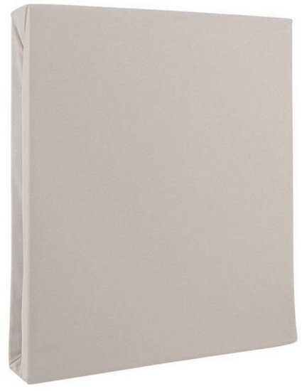 סדין ג'רסי 100% כותנה למיטה 160x200 ס"מ מבית Vardinon – קרם