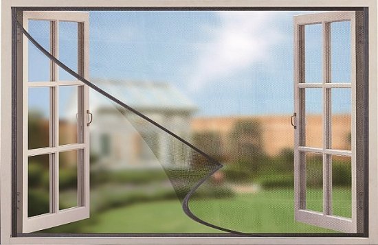 רשת נגד יתושים וזבובים לחלון Bpatent