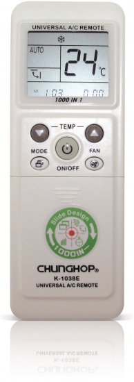 שלט אוניברסלי למזגנים Mega Parts K-1038E