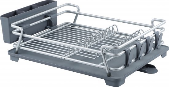 מתקן לייבוש כלים אלומיניום אנודייז + מתלה Arcosteel - 55X38 Medium