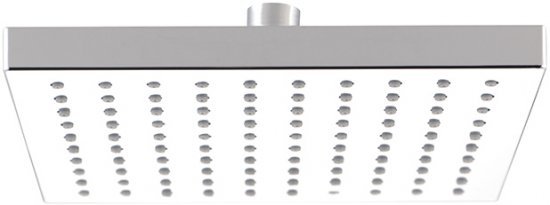 ראש מקלחת 20 ס"מ מרובע ZM מקבוצת חמת הפצה דגם Fantasy – צבע כרום