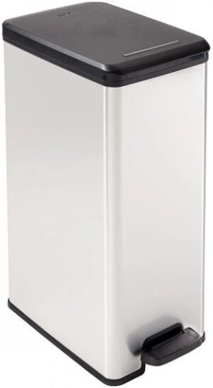 פח דוושה 40 ליטר דקו כתר כסוף