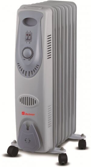 רדיאטור שמן 7 צלעות Selmor SE-7 1500W - צבע אפור
