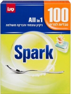 טבליות למדיח סנו Spark 100 טבליות