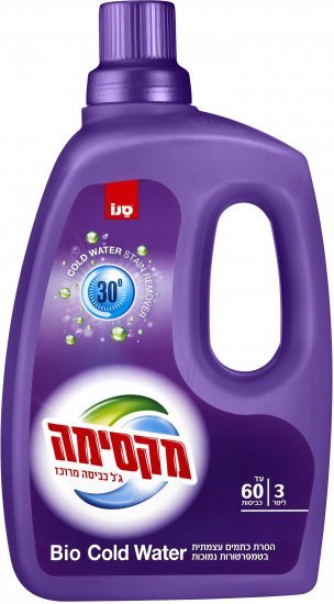 ג'ל כביסה מרוכז סנו מקסימה ביו 3 ליטר