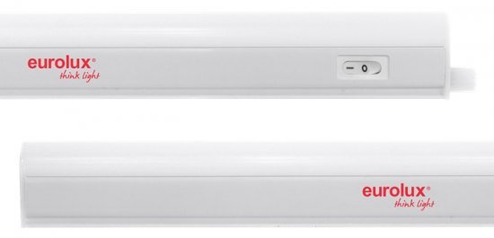 מנורת מדף LED 8W T5 באורך 60 ס"מ מבית Eurolux – גוון אור מתחלף CCT