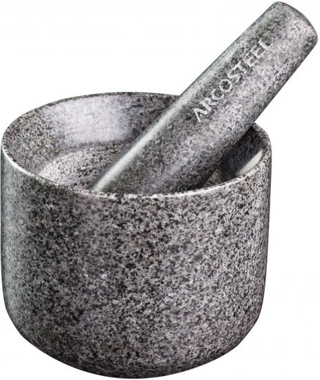 מכתש ועלי גרניט 12.5x10 ס"מ – Arcosteel