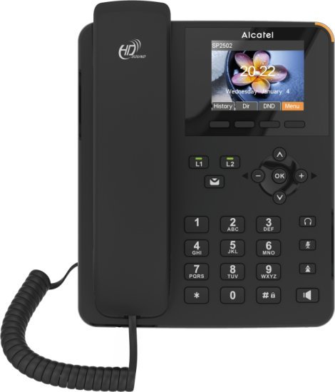 טלפון IP שולחני Alcatel SP2502 צבעוני