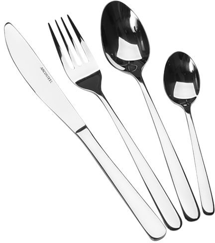 סט סכו"ם יוקרתי 48 חלקים – Arcosteel Eveline