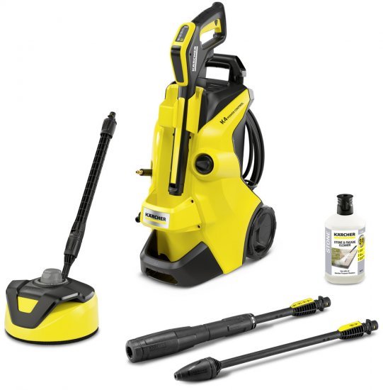 מכונת שטיפה בלחץ 130 באר עם ערכת אביזרים Karcher K4 Power Control Home