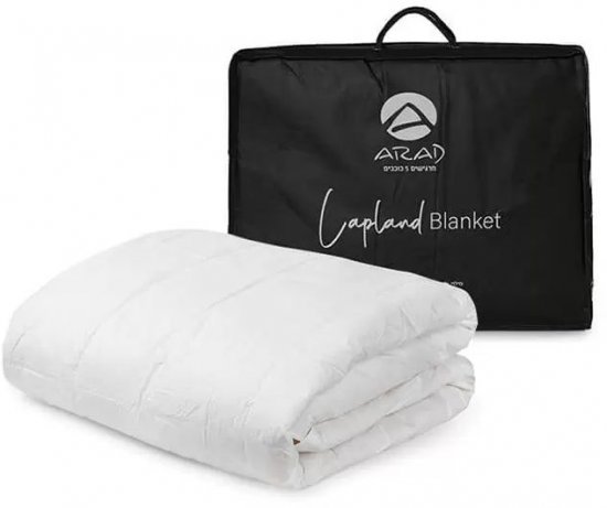 שמיכת פוך זוגי נוצות Lapland בגודל 220X200 ס''מ מבית ערד טקסטיל