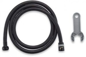 צינור אמבט נמתח עם דופן כפולה 1.5 מטר Aquila – צבע שחור