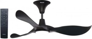 מאוורר תקרה איכותי 45 אינטש 3 כנפיים עם שלט ותאורה Venta HARMONYA 3 - צבע שחור