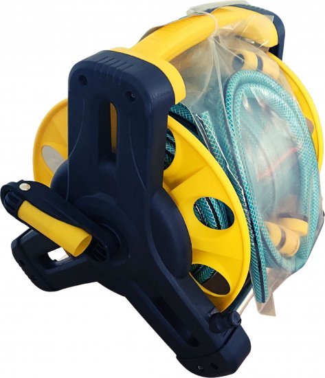 גלגלת 15 מטר ירוק עם פס שחור