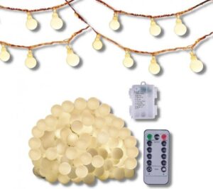 213966_b_1.jpg גרילנדת LED עם שלט באורך 10 מטרים לקמפינג I-CAMP