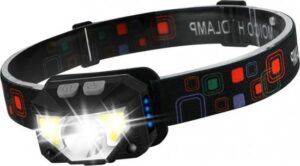 פנס ראש מקצועי 300 לומן I-CAMP HL-6 LED – שחור