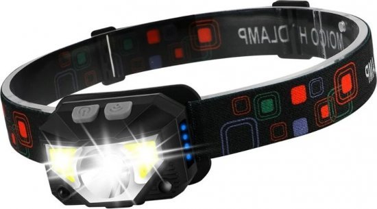 פנס ראש מקצועי 300 לומן I-CAMP HL-6 LED – שחור