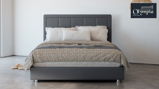 מיטה וחצי 120x190 דגם 6012 Olympia אפור