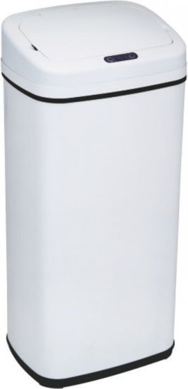 234344_b_1.jpg פח אשפה אלקטרוני מעוצב 30 ליטר עם חיישן אוטומטי Ramos - צבע לבן