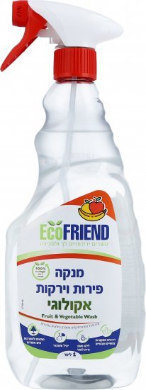 ספריי פירות וירקות אקולוגי 1 ליטר – Eco Friend