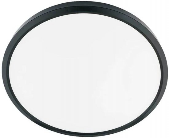 פלפון לד עגול 30 ס"מ Semicom Spinner 25W – גוון אור מתכוונן 3000K-4000K-5000K, צבע שחור