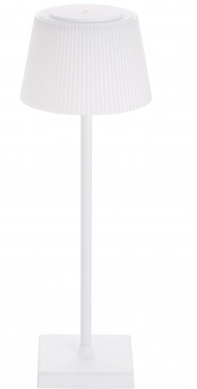 241365_b_1.jpg מנורת שולחן LED נטענת ניידת לשימוש פנים וחוץ Stela מבית Peled – גוון אור מתכוונן – צבע גוף לבן