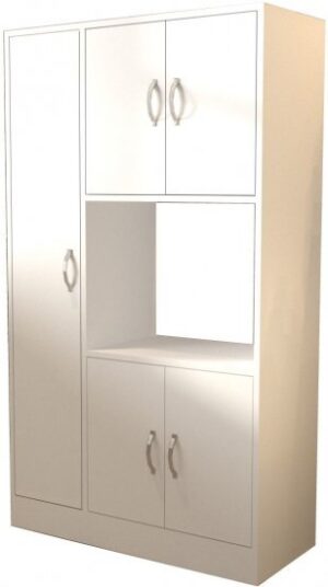 ארון שירות Rome + מקום למיקרוגל – Tudo Design