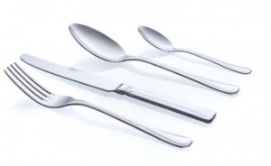 סט סכו"ם 24 חלקים – Soltam Amber, כסוף