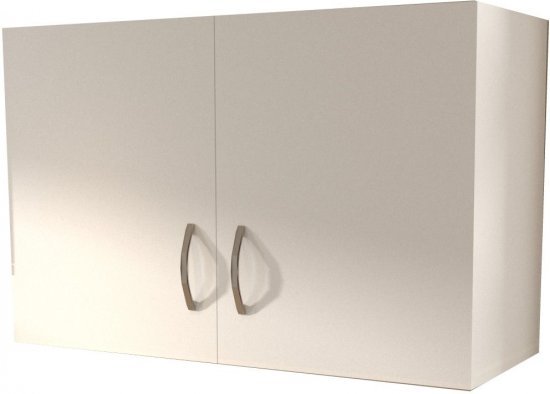 ארון שירות עליון למטבח 1 מטר דגם Sinai מבית Tudo Design - צבע לבן