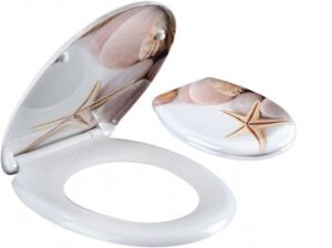 מושב אסלה טריקה שקטה דגם כוכב ים מבית Aquila