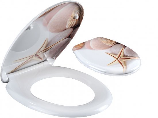 מושב אסלה טריקה שקטה דגם כוכב ים מבית Aquila