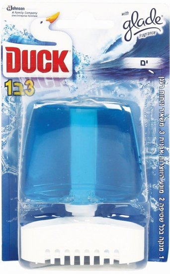 Duck ג'ל תליה לניקוי אסלה בריזת ים 55 מ"ל