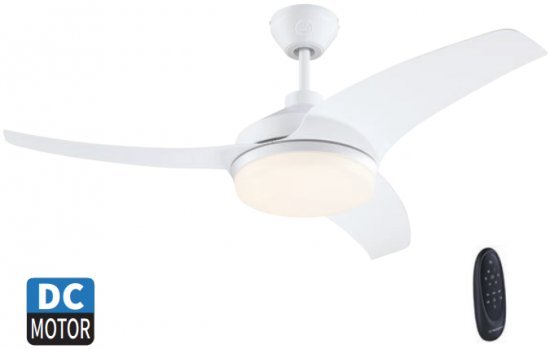 מאוורר תקרה 42 אינץ' Westinghouse Valeria - גימור לבן - כולל שלט