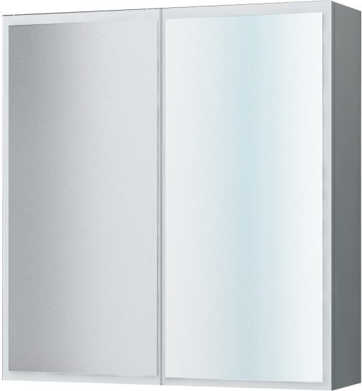 ארונית אמבטיה תלויה עם 2 דלתות מראה דגם Mariot מבית Tudo Design - צבע לבן