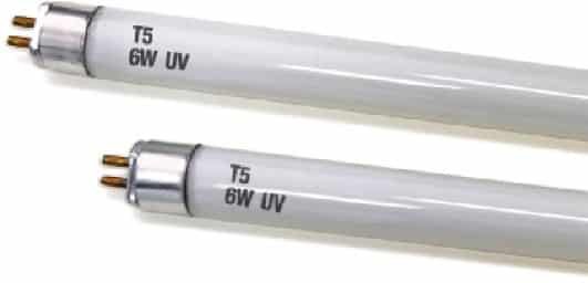 זוג נורות UV 6W לקטלן הוריקן גולד Greenplace