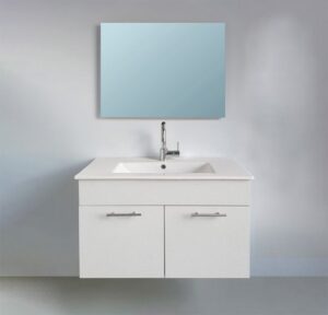 263358_b_1.jpg ארון אמבטיה תלוי 60 ס"מ עם כיור משטח ומראה מרחפת דגם מארס מבית MATINA – צבע לבן מט