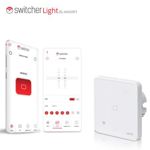 מתג חכם לתאורה אחת Switcher Light SLmi01