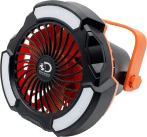 מאוורר ופנס לקמפינג דגם DS-FL100 מבית Discovery