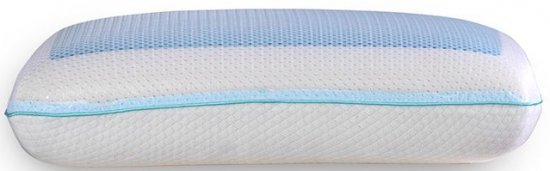 270248_b_1.jpg כרית שינה עם שכבת קירור ''Cool Effect'' ויסקו ג'ל 40X60X13 ס''מ דגם ICE מבית Homestyle