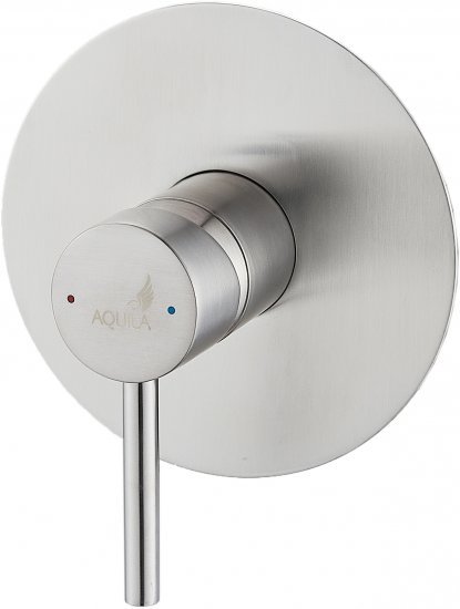 אינטרפוץ 3 דרך דגם Forcello מבית Aquila – צבע ניקל מוברש