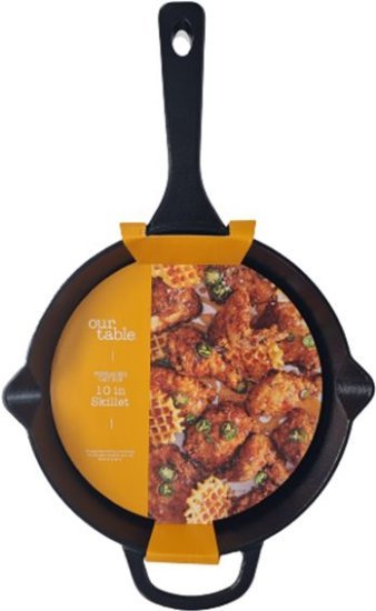 מחבת חלקה מברזל יצוק 25.4 ס"מ – Gorilla Pre-Season