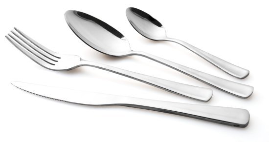 סט סכו"ם 24 חלקים – Soltam Arbel, כסוף