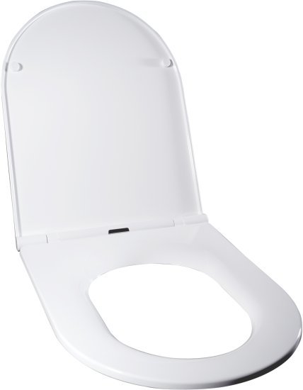 מושב אסלה Ultra טריקה שקטה לאסלה ישרה Aquila - לבן