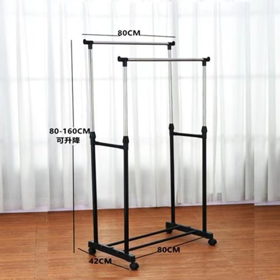 מתלה בגדים 2 קומות מבית Ramos