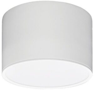 מנורה צמודת תקרה עגולה Omega 20W MILK – גוון אור מתחלף 3000K-6000K + כפתור – צבע לבן