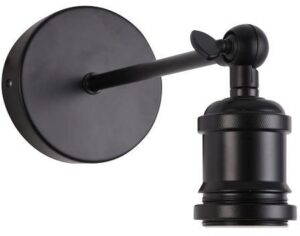 291332_b_1.jpg מנורת קיר מתכווננת דגם RETRO הברגה E27 עד 60W מבית OMEGA – צבע שחור