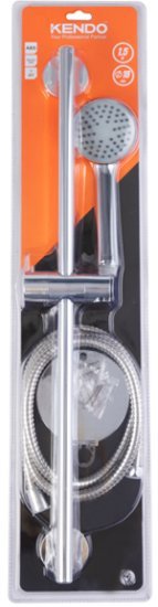 סט מערכת תלייה למקלחת הכוללת ידית, מוט וסבוניה מבית Kendo