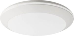 גוף תאורה צמוד תקרה עגול מוגן מים קוטר 21.5 ס"מ Liper ORBIT IP65 30W – צבע גוף לבן – גוון אור מתכוונן CCT 3000K-4000K-6000K